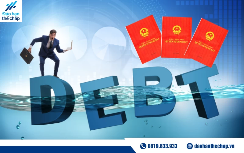 Nợ xấu có vay thế chấp sổ đỏ được không?
