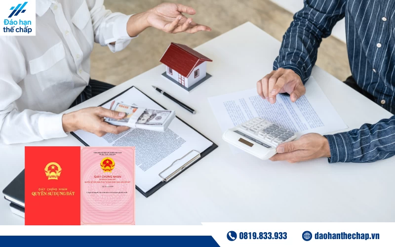 Sổ đỏ đứng tên 1 người có vay ngân hàng được không?