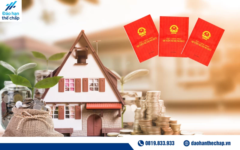 Sổ đỏ đứng tên bố mẹ có vay được không?