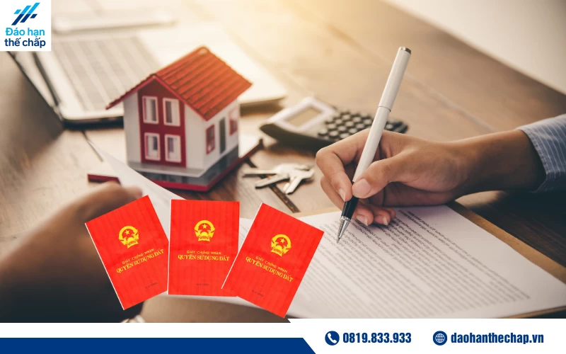 Sổ đỏ đứng tên chồng vợ có vay được không?