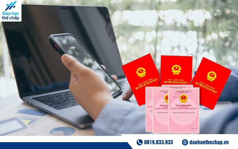 Điều kiện để được đăng ký giải chấp sổ đỏ online