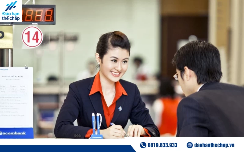 Điều kiện để vay thế chấp tại Sacombank