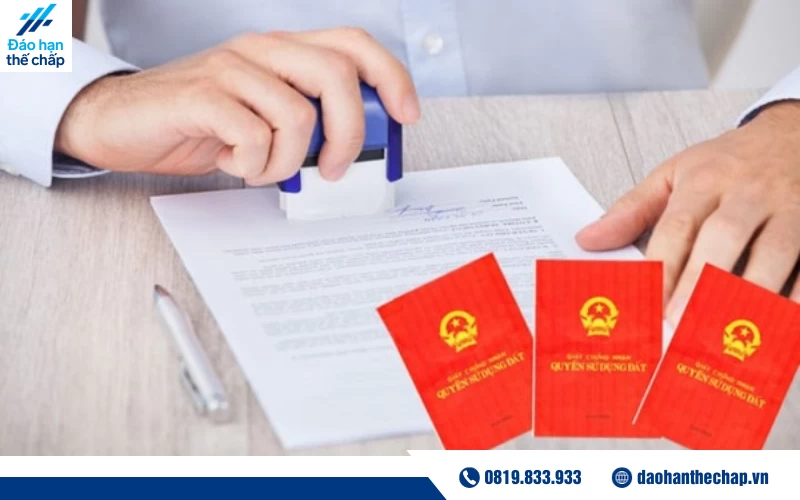 Quy trình thực hiện vay thế chấp sổ đỏ không chính chủ