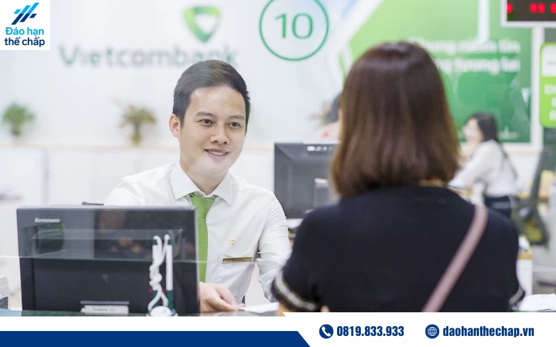 Quy trình vay thế chấp tại ngân hàng Vietcombank